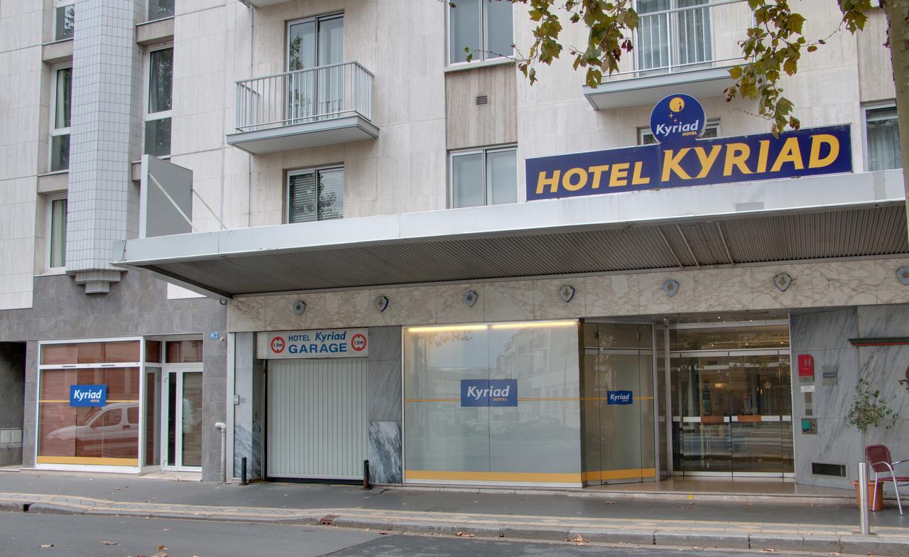 Kyriad Hotel Tours Centre Bagian luar foto